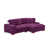 Velours côtelé mauve