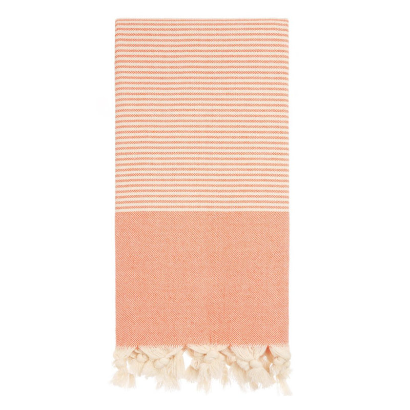 Serviette de plage Macneil, Orange