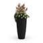 Grand pot à fleurs 28 po Solace - Noir-132260817-132260820-132260821