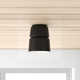 Logan Single Light Ceramic Flush Mount