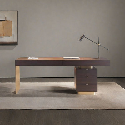 Bureau italien moderne, luxueux et lumineux