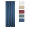 Lord Eyelet Curtain Single Panel, opaque-33863397-33863402