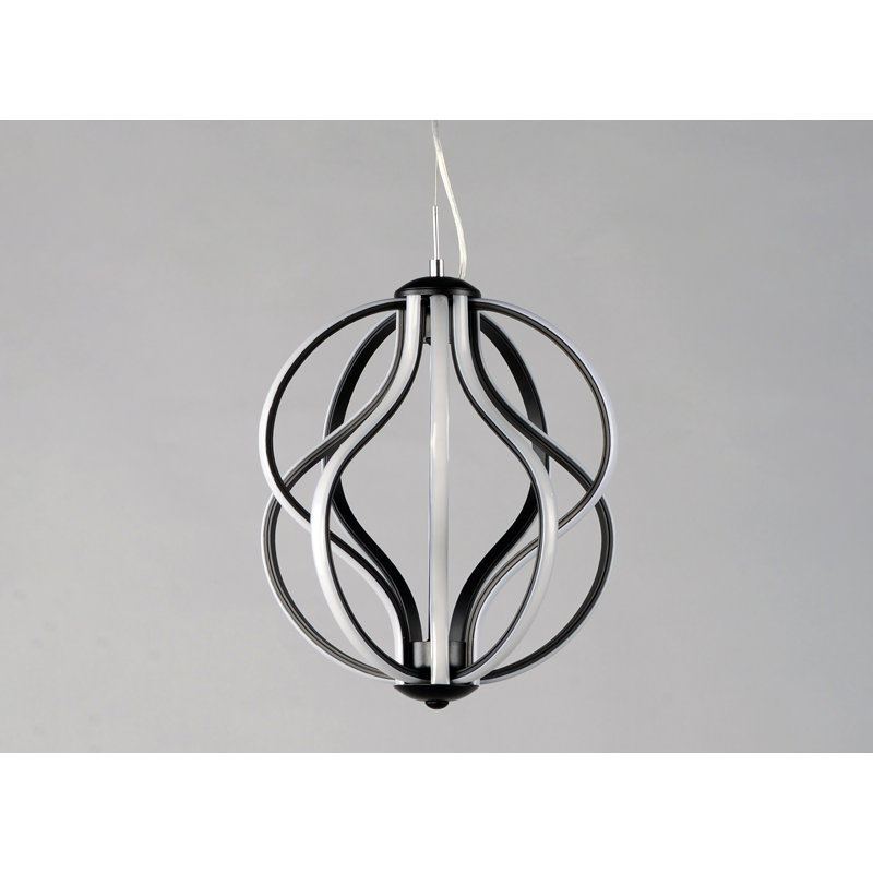 Aura 10 - Light Black LED Unique/Statement Pendant