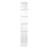 1Pc Glam Open Shelving Rack With Mirrored Back