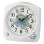 Réveille-matin moderne QHP012WLH, blanc