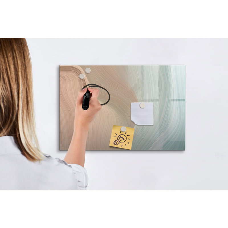 Magnetic Glass Dry Erase Board