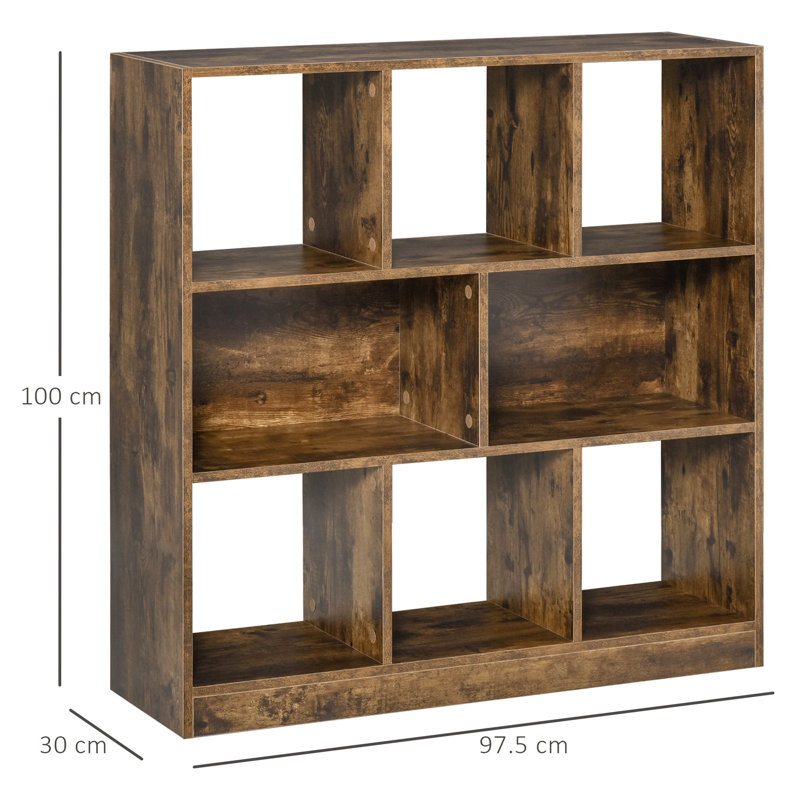Samira 100cm H x 97.5cm W Cube Bookcase