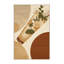 Tapis moelleux et moelleux moderne en verre moelleux et brun Feltonville-704273101