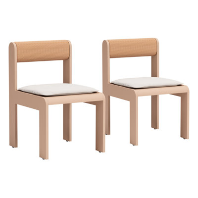 Soleil Island Dining Chair White
