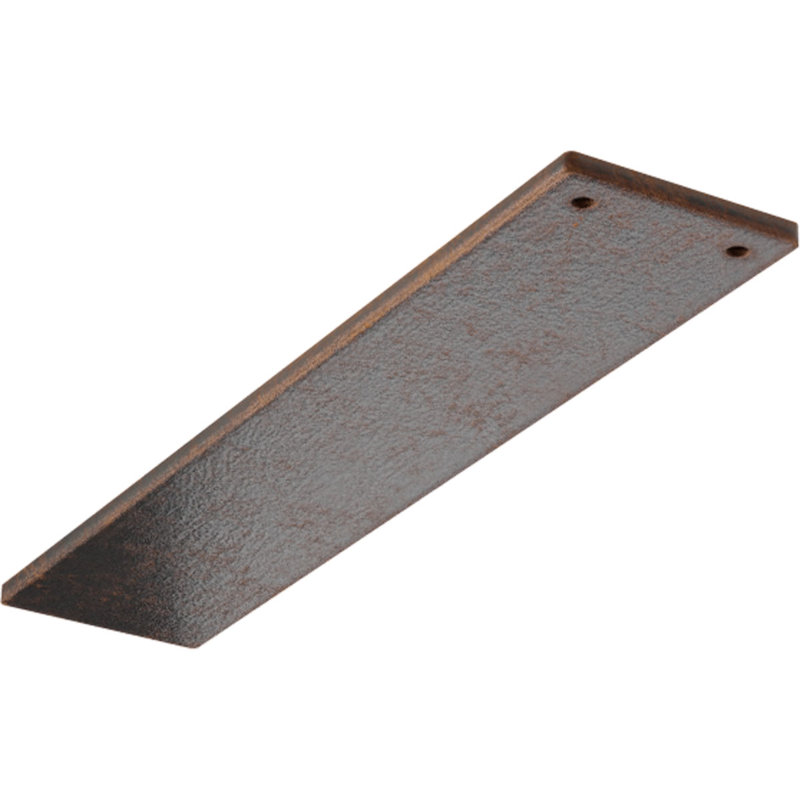 Profondeur du support de support caché Logan, Cuivre antique, H 0,25 po x l 3 po x P 14 po
