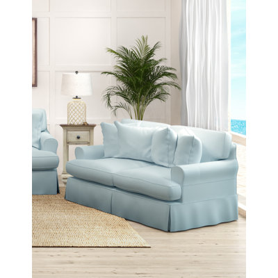 Wesham 60'' Slipcovered Loveseat