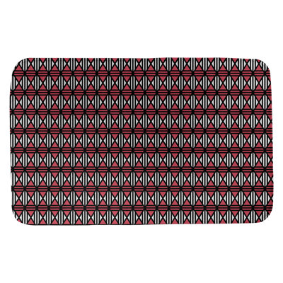 Tapis de salle de bain lineed diamants Leffel