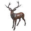 Standing Deer Buck Garden Statue