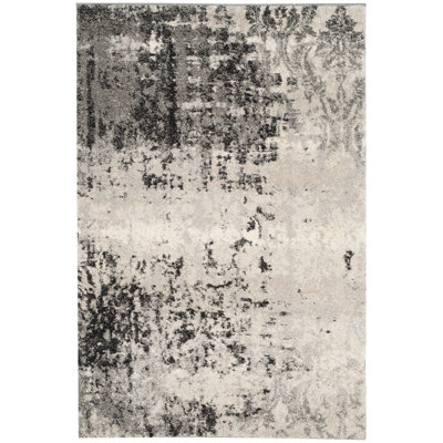 Arlinda Retro Performance Abstract Rug