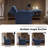 Haiylee Zero Gravity Home Theater Seating Top Grain Leather Recliner Sofa Power Headrest Footrest-1704220005