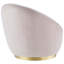 Chaise pivotante en velours performance Buttercup-1638978739