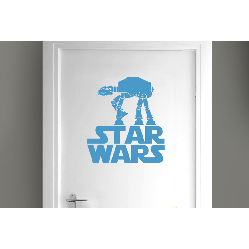Entertainment Wall Decal, Blue