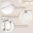 7-Light Crystal LED Linear Chandelier