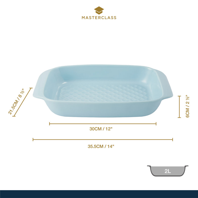 MasterClass Rectangle Ceramic Roaster Bakeware
