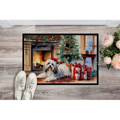 Jazlean Non-Slip Christmas Doormat