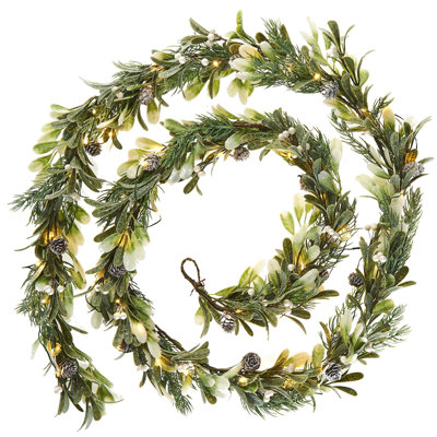 274.32cm Lighted Garland with Lights