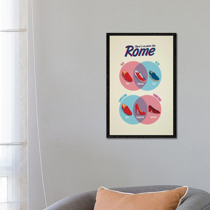 Outside by CarolLynn Tice - Floater Frame Gallery-Wrapped Canvas Giclée on Canvas, 66.04 cm H x 45.72 cm W