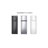 BLACK+DECKER 10 Cu. Ft. Top Mount Refrigerator with Freezer, 2 Door Fridge with Top Freezer and Mechanical Temperature Control, For Homes and Apartments, BDA10LAS, Stainless Steel Look-123767371