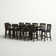 Schoenberg 11 Piece Counter Height Extendable Solid Wood Dining Set