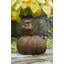 Bird Owl Plants & Flowers Garden Statue-13915503