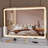 Dacee Rectangle LED Mirror, Touch Control Stepless 3 Colours Temperature & Dimmable Light-688939435