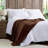 LHC Oversized Velvet Throw - Solid Microfiber Polyester Machine Washable Blanket-375092099