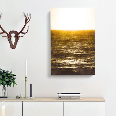 Light Over The Ocean - Wrapped Canvas