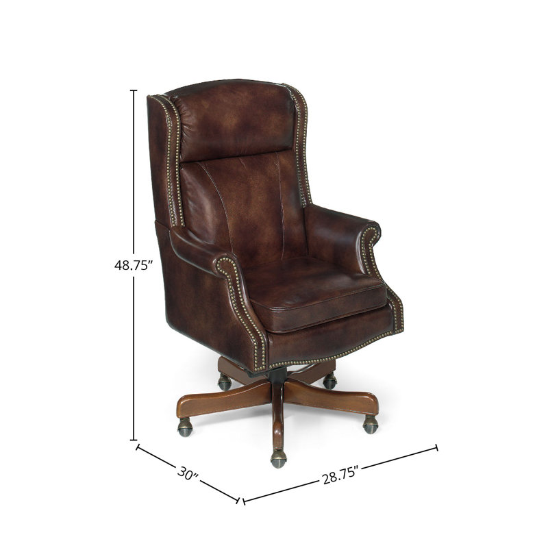Empire Leather Swivel Executive Chair