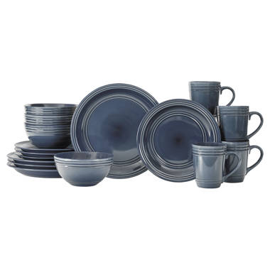 Cooking Light Allure Non-Stick Ceramic Cookware 12 Piece Set, Blue