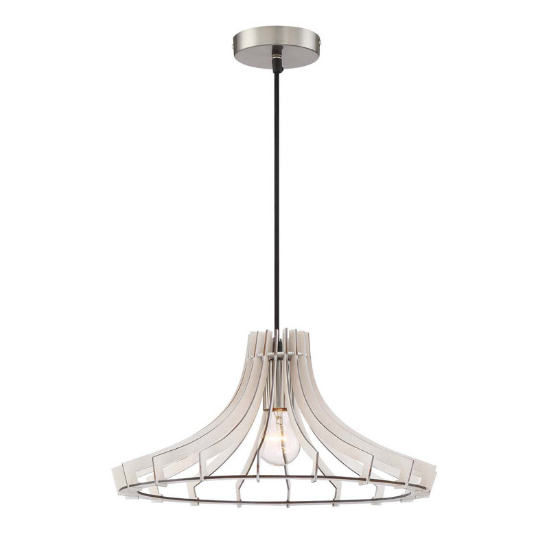 Luminaire suspendu 1 lumière à cône simple Sutterfield