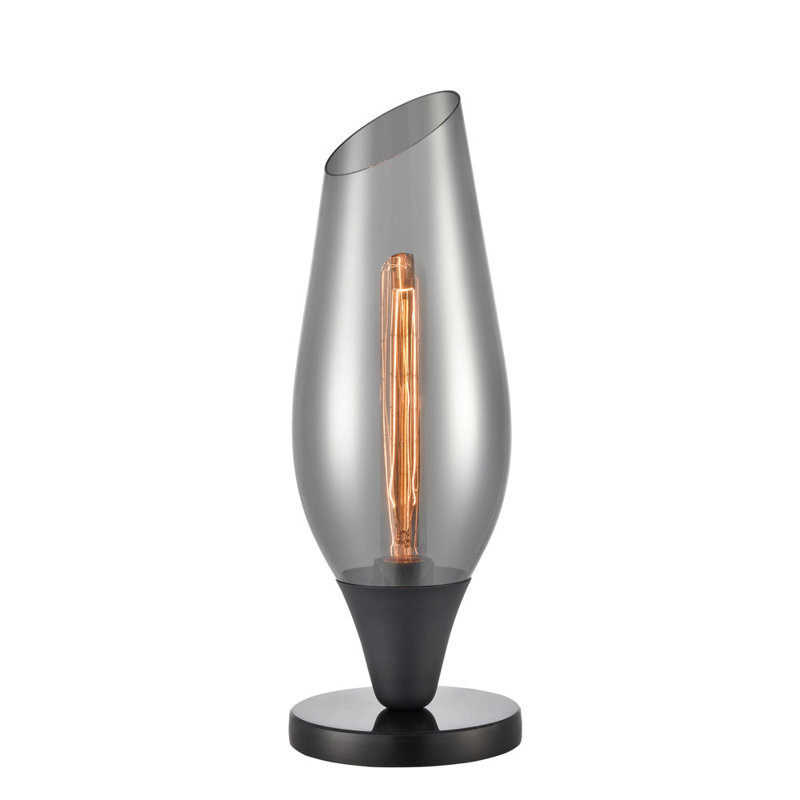 Abeera Metal Novelty Lamp, Black