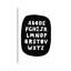 ABC Black Bubble - Textual Art-52931569-52931570-52931571