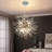 8-Light Single Cluster Star Pendant