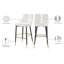 Cowans Upholstered Counter Stool with Metal Frame-452450471