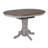Country Grove Extendable Round Solid Wood Base Dining Table