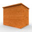 Tiger 4 Ft. W x 5 Ft. D Tongue and Groove Pent Wooden Shed