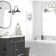 Double Handle Deck Mounted Roman Tub Faucet with Rough-in Valve