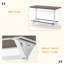 with Iron Base Dining Table-865757940