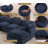Vivianna Latitude Run® Vivianna 7-Piece Chenille Reversible Corner Sectional with Ottoman -1751209451