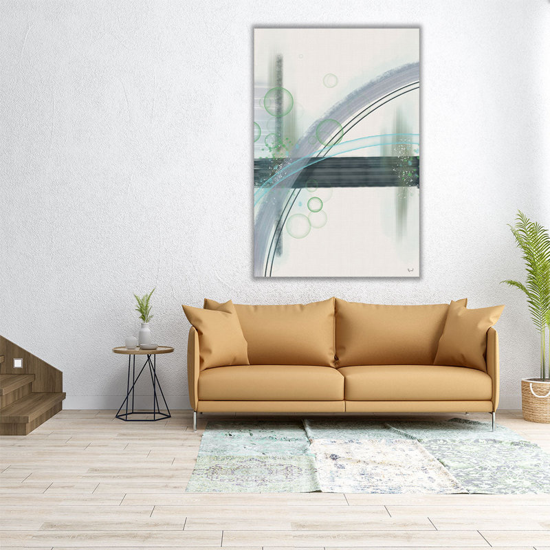 Déplacement vers l'avant 1 - reproduction d'art sur toile, H 24 po x l 16 po