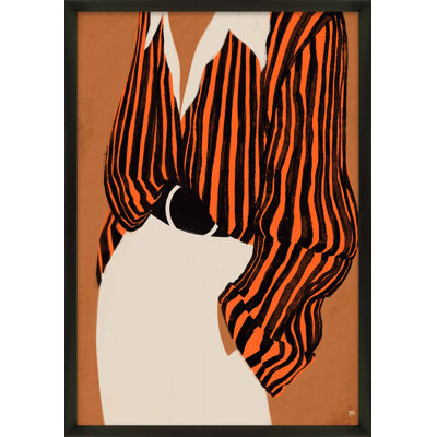 The Striped Shirt by Studio M - Picture Frame Print