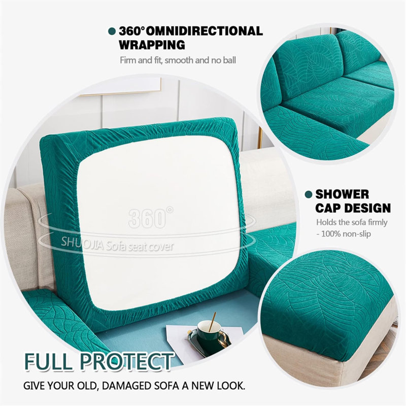 Outdoor Patio Sofa Cover, Blue Polyester