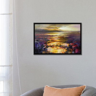 Chemin des réflexions, reproduction d’art sur toile tendue