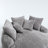 55" Durable Oversized Bean Bag Sofa-1419142811