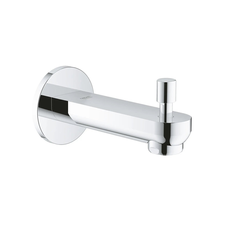 Bec de baignoire mural Groop EuroSmart Cosmopolitan en StarLight Chrome